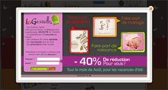 Desktop Screenshot of lesgazouillis.com